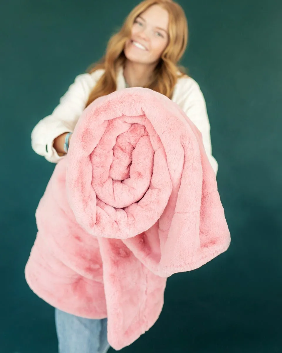 Lush Pretty Pink Blanket