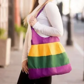 Mardi Gras Ladies Hobo Bag