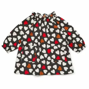 Marine Hearts Baby Dress