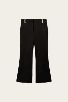 Marmo-Print Wool Trousers