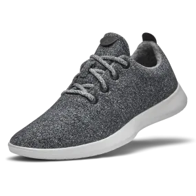 Men's Wool Runners - Natural Grey (Light Grey Sole)