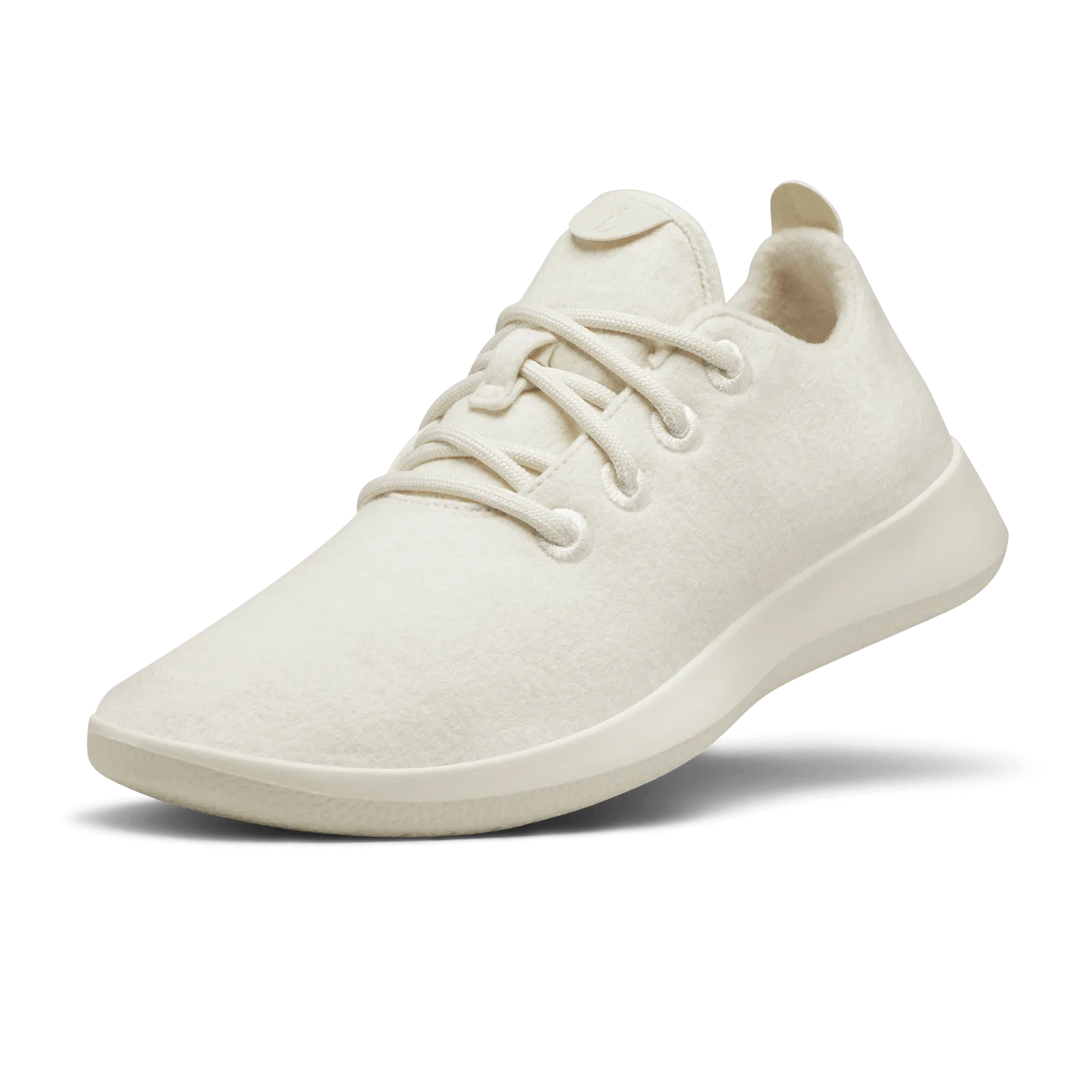 Men's Wool Runners - Natural White (Cream Sole)