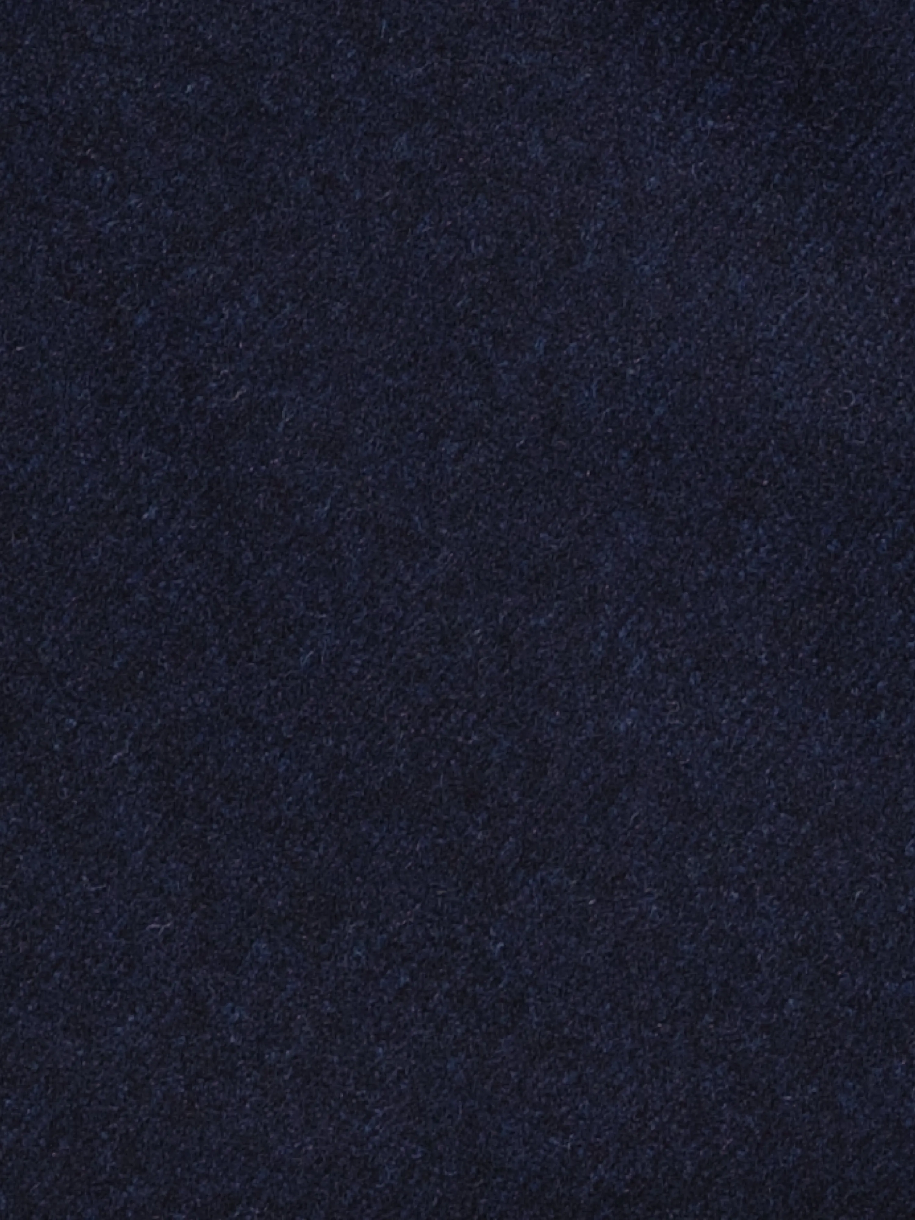 Navy Flannel Wool Oscar Trousers