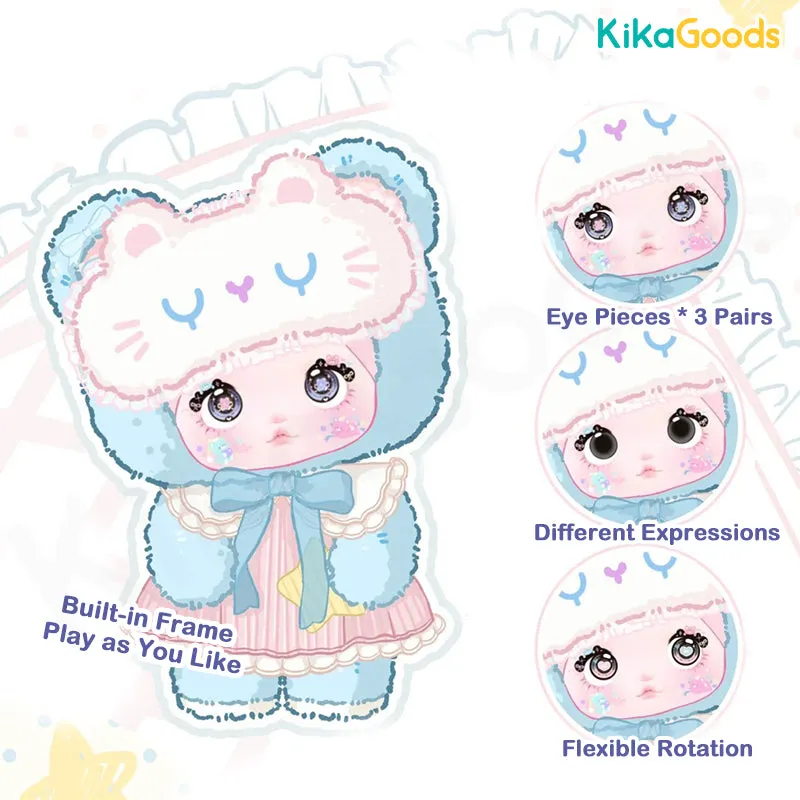 Nommi Good Night Bear 400% Series Plush Blind Box【Shipped in Nov./Dec. 2024】