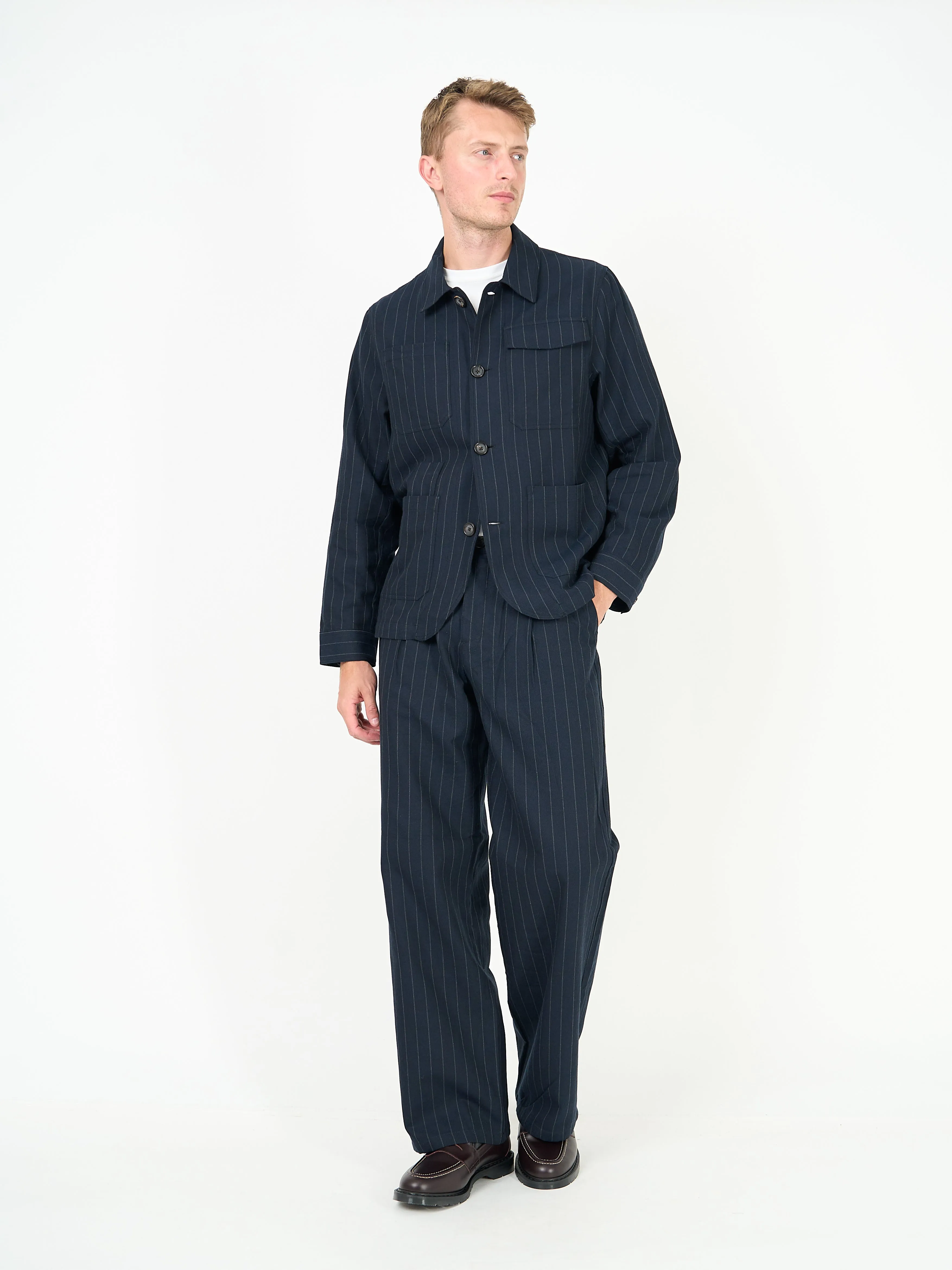 Orsman Trousers Claydon Navy