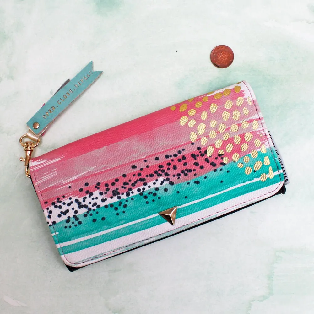 Paint Pattern Wallet