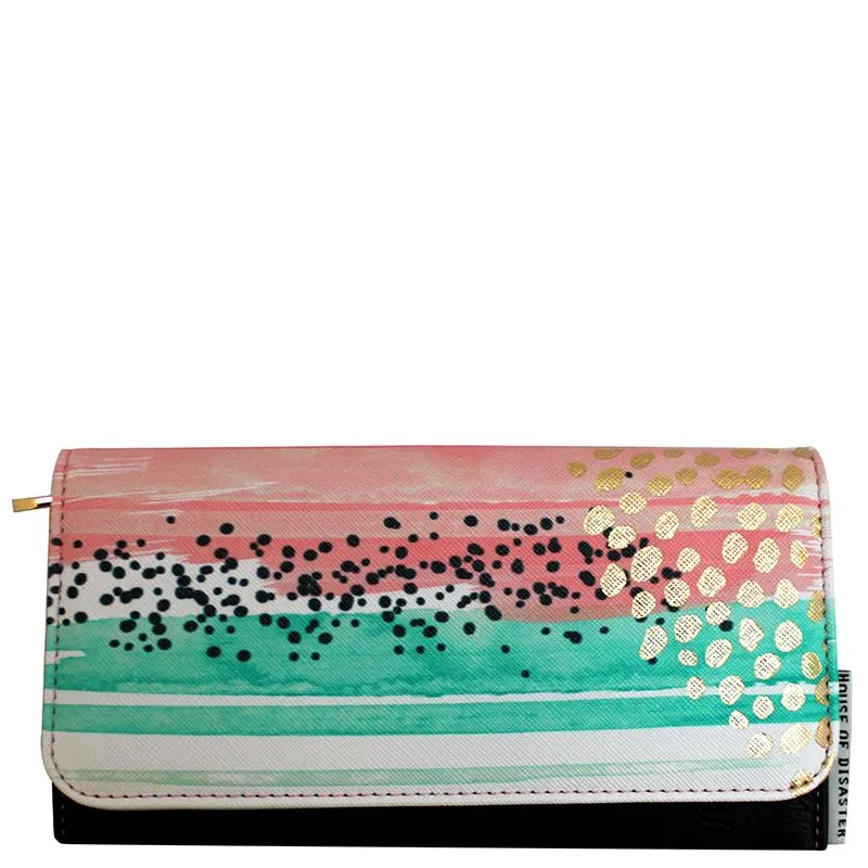 Paint Pattern Wallet