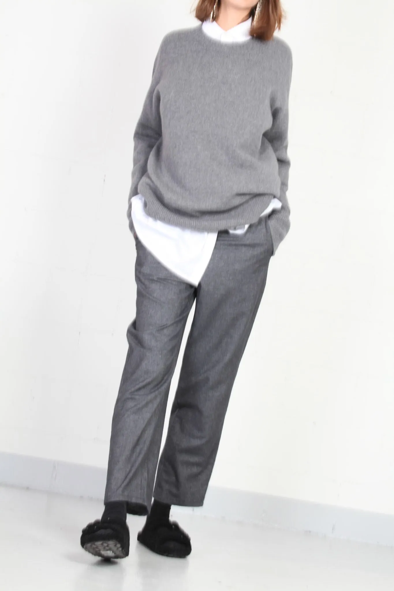 Pepper Grey Trousers