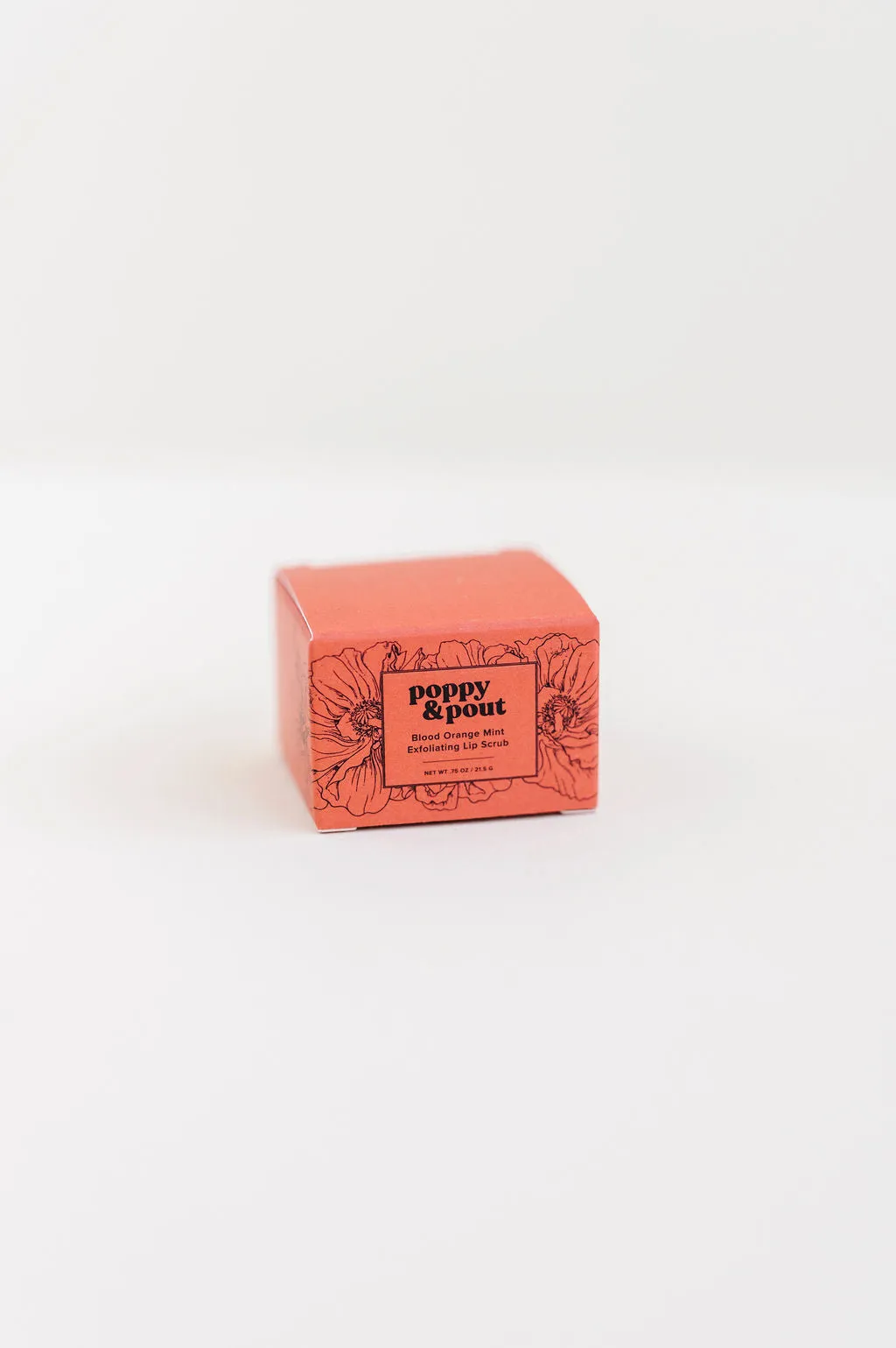 Poppy & Pout - Blood Orange Mint Lip Scrub