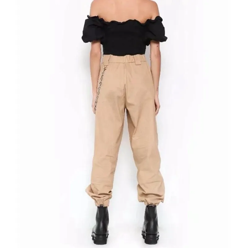 "CHAIN" TROUSERS