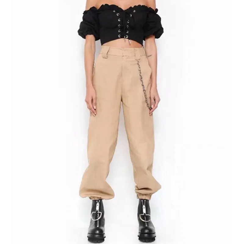 "CHAIN" TROUSERS