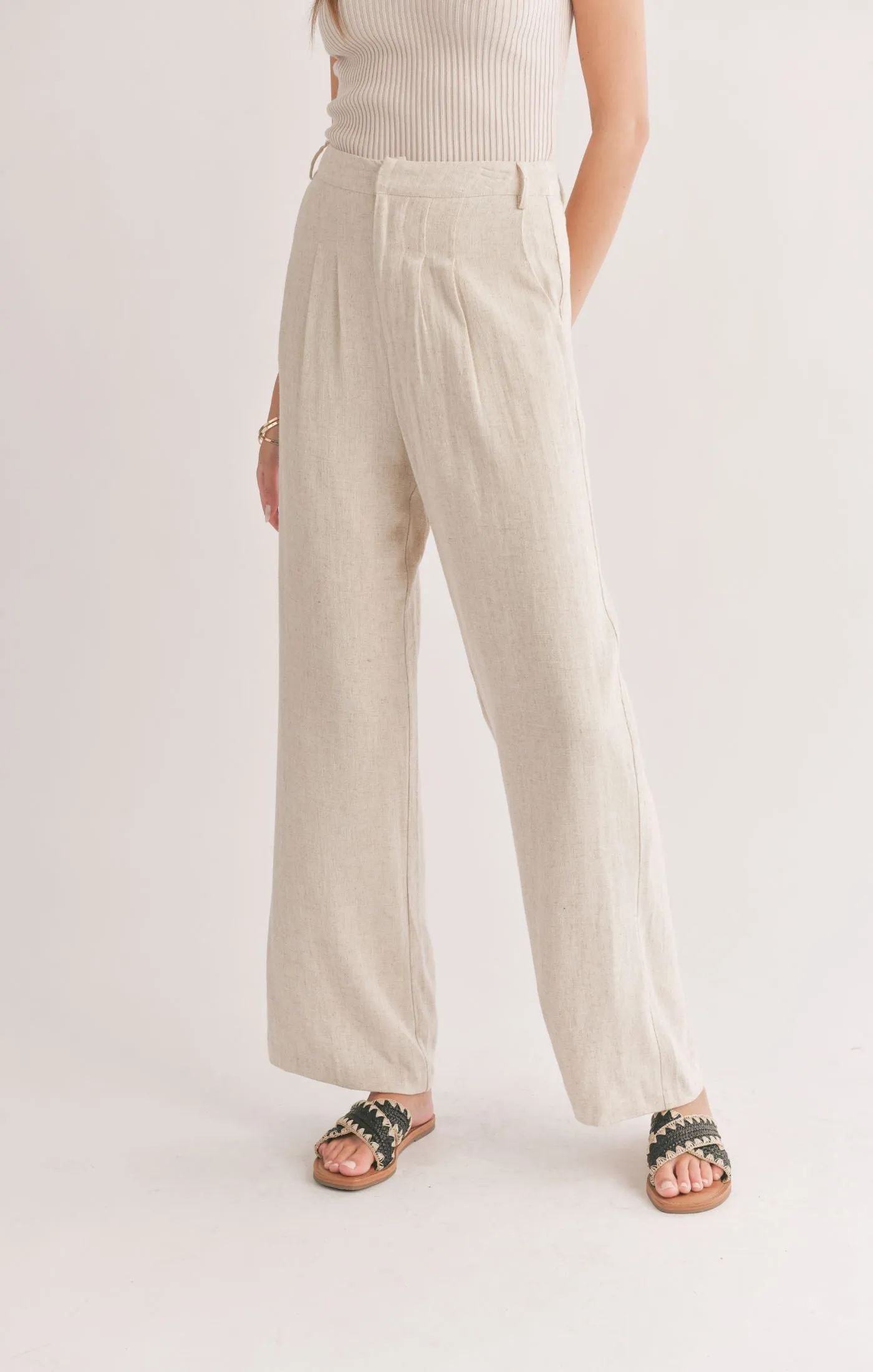 Sadie And Sage La Luna Pleated Trousers