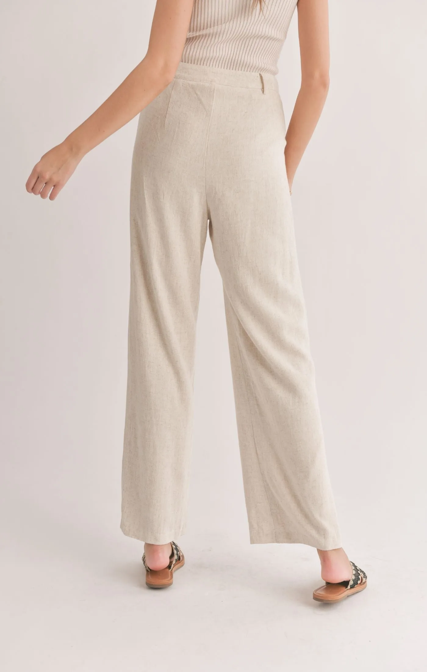 Sadie And Sage La Luna Pleated Trousers