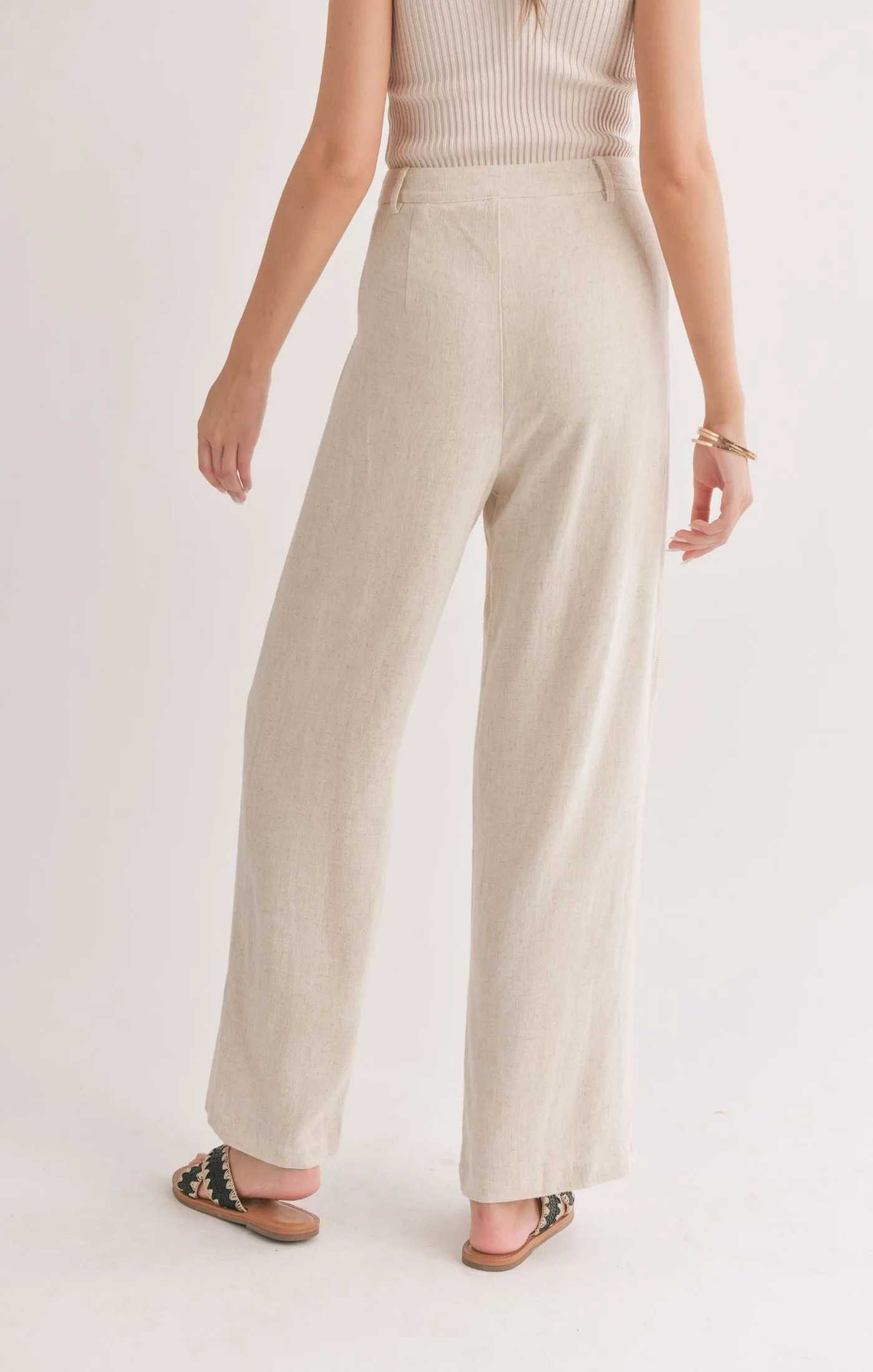 Sadie And Sage La Luna Pleated Trousers