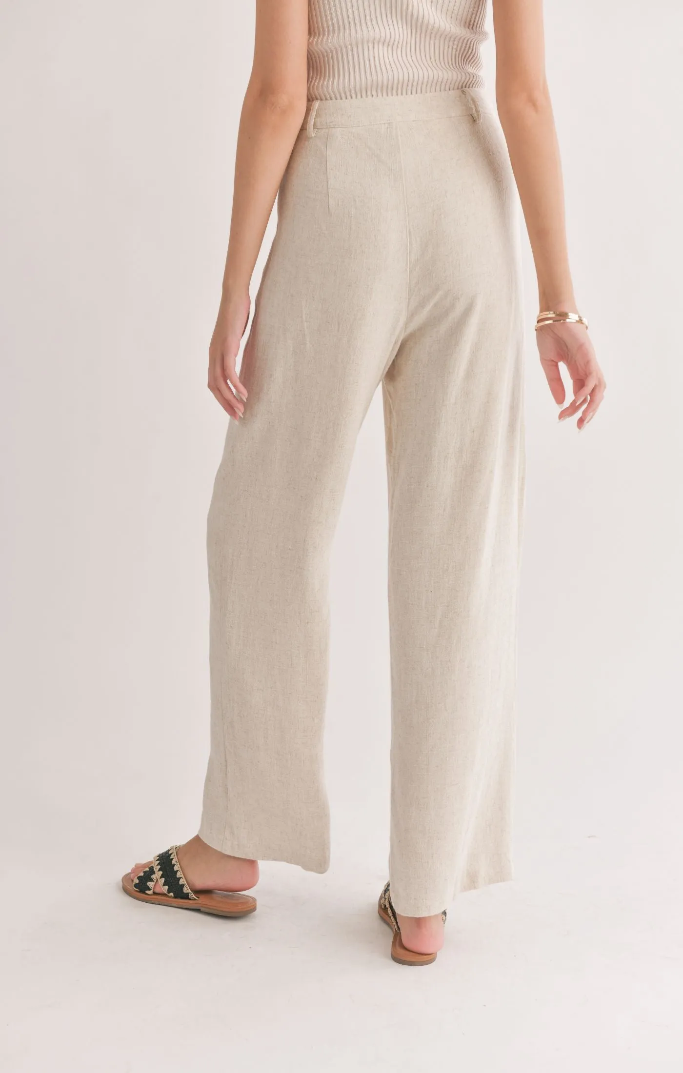 Sadie And Sage La Luna Pleated Trousers