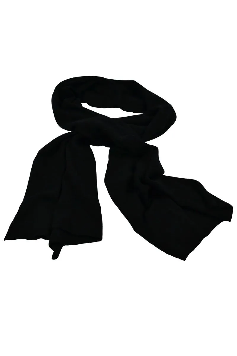 Scottish Cashmere Knitted Plain Stole