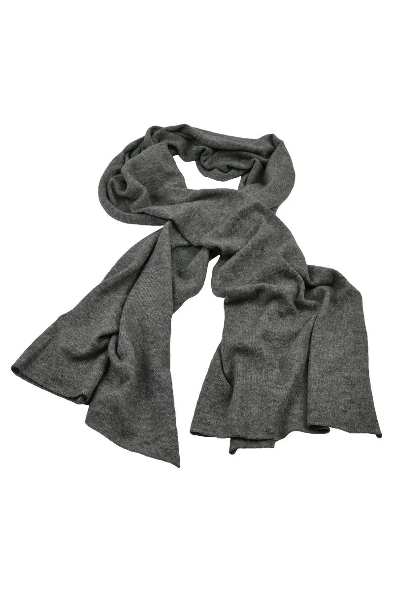 Scottish Cashmere Knitted Plain Stole