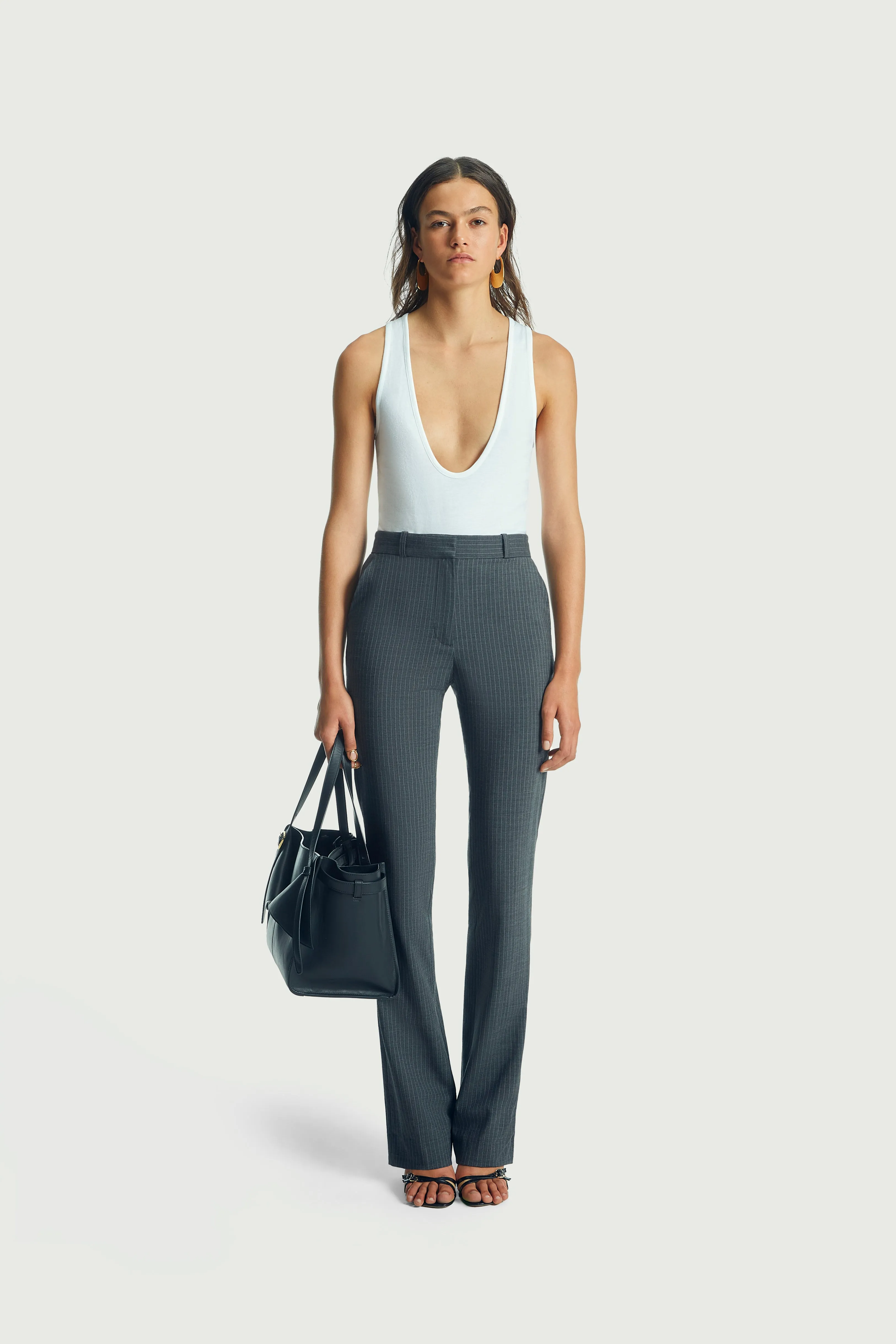 Straight Tailored Trousers