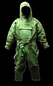 Unissued British Army NBC Suit MK3 Vacuum Sealed (Olive/Woodland Green)  Size Small - 170/100