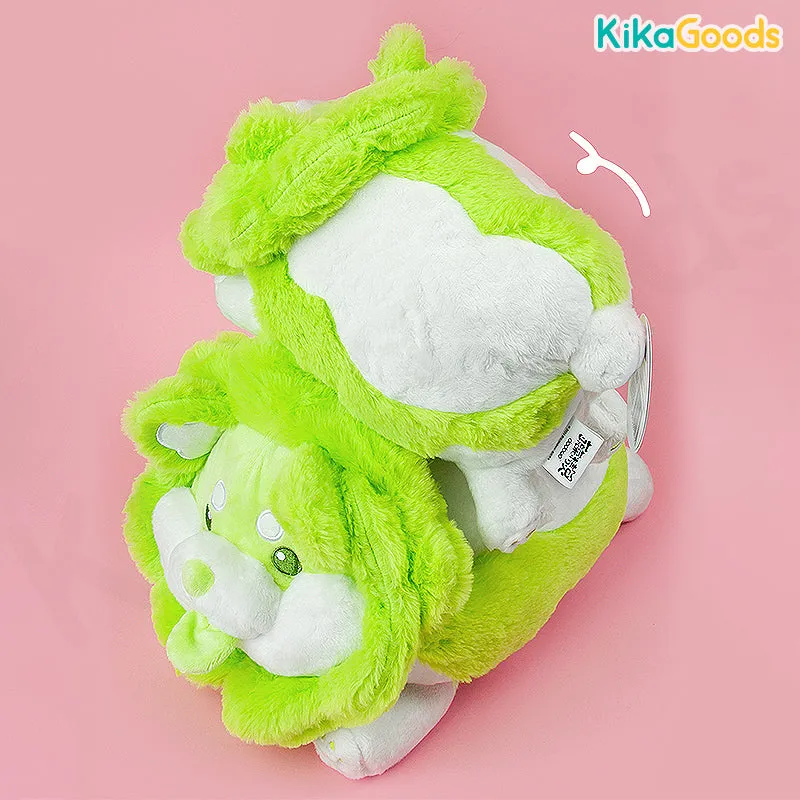 Vegetable Fairy Cabbage Dog Long Plush Toy