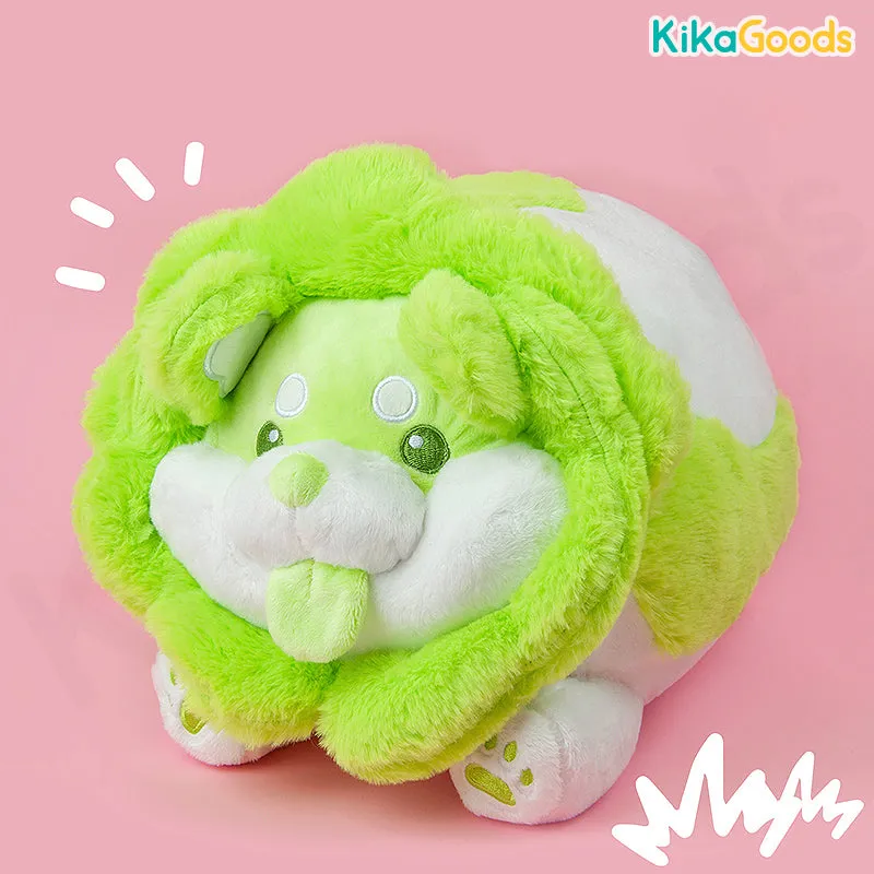 Vegetable Fairy Cabbage Dog Long Plush Toy