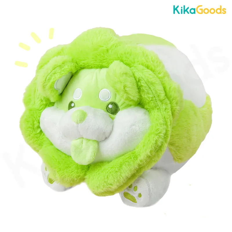 Vegetable Fairy Cabbage Dog Long Plush Toy