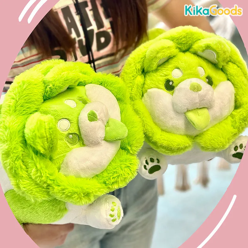 Vegetable Fairy Cabbage Dog Long Plush Toy