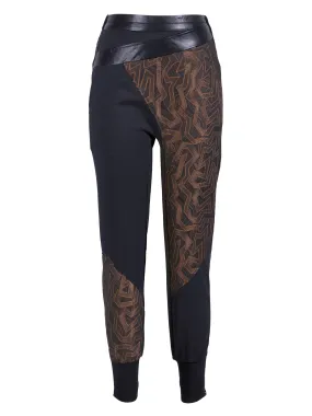 VESTA trousers - Dark Brown