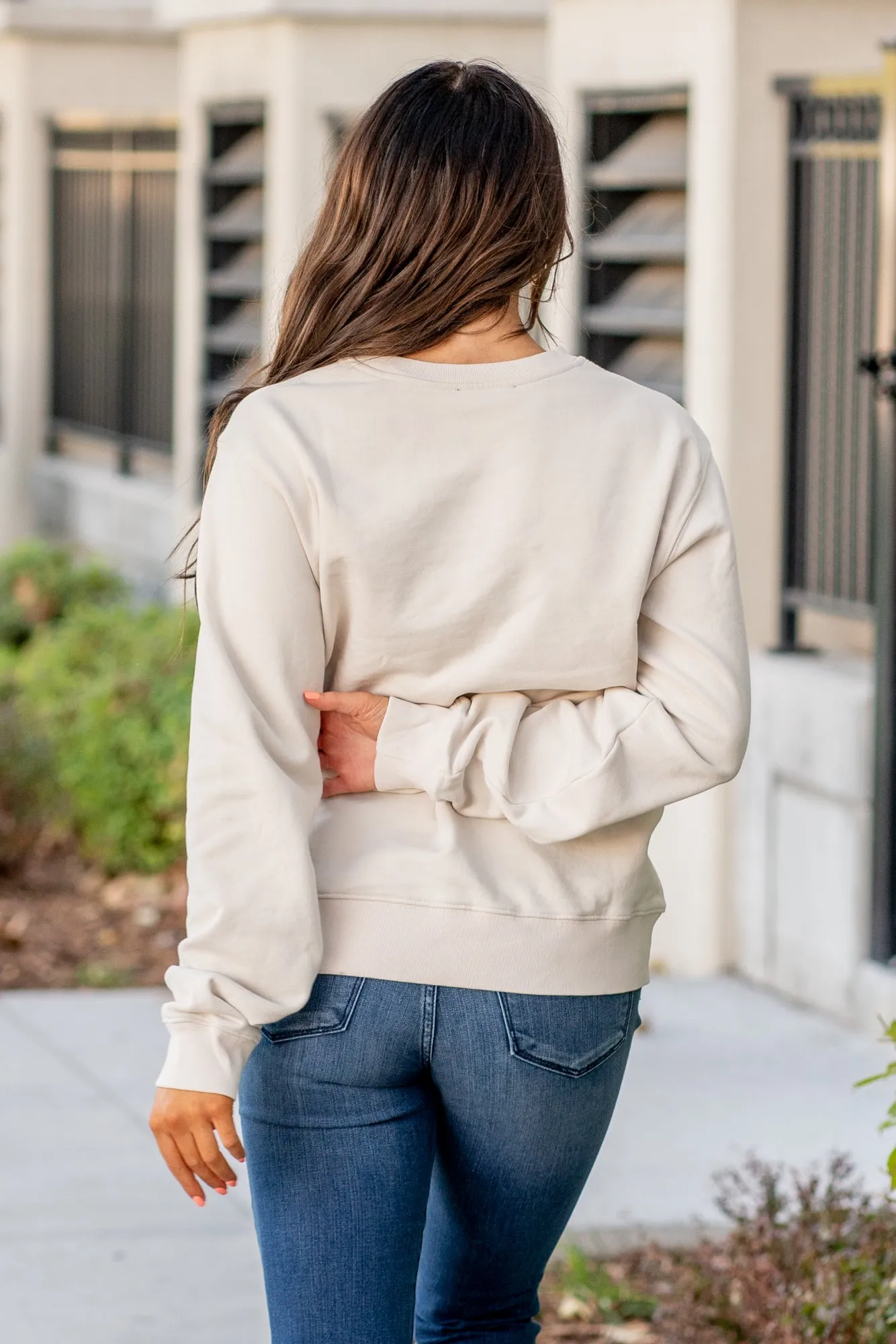 Vintage Longhorn Graphic Cozy Pull Over Sweater