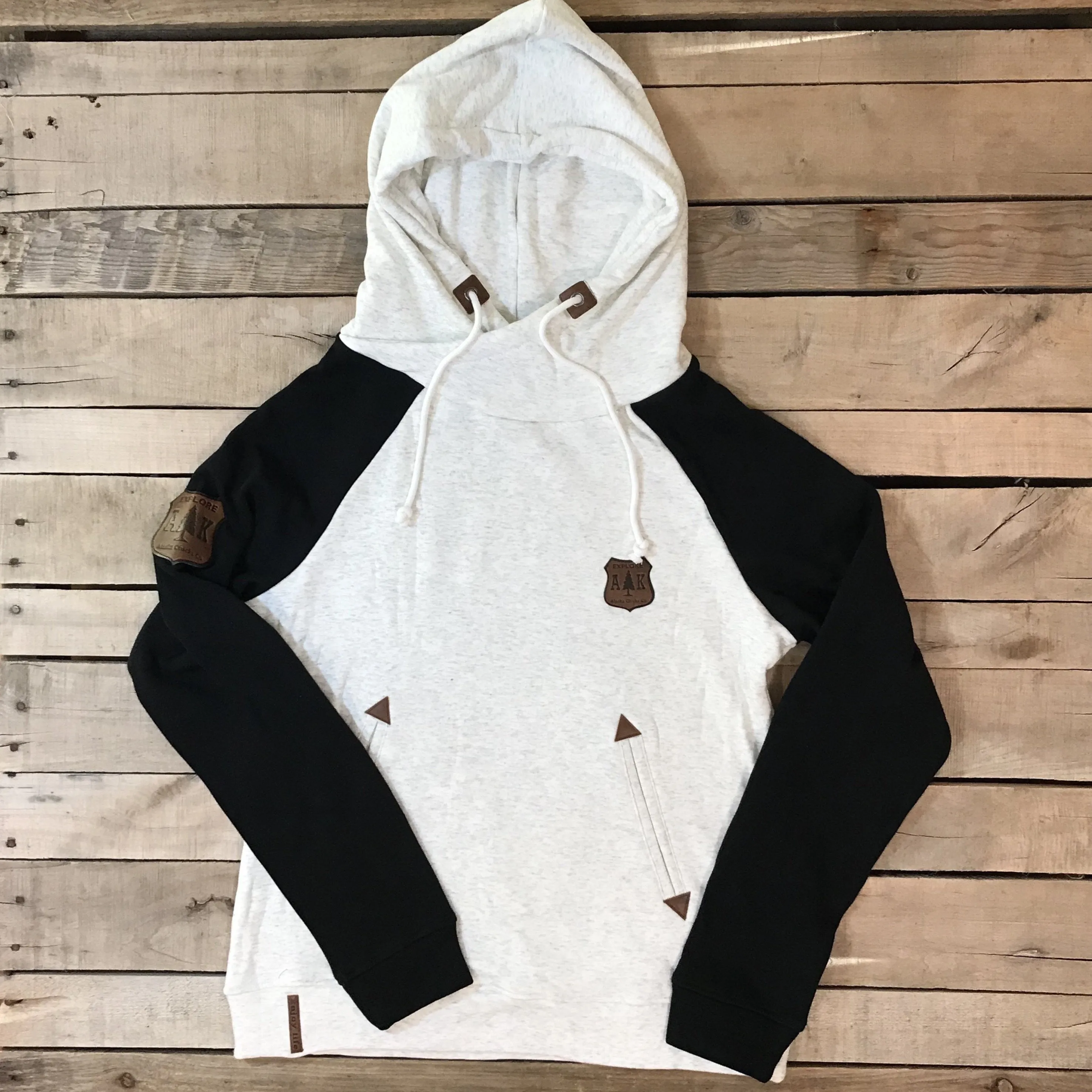 Wholesale Overstock: Two-Toned Hoodies