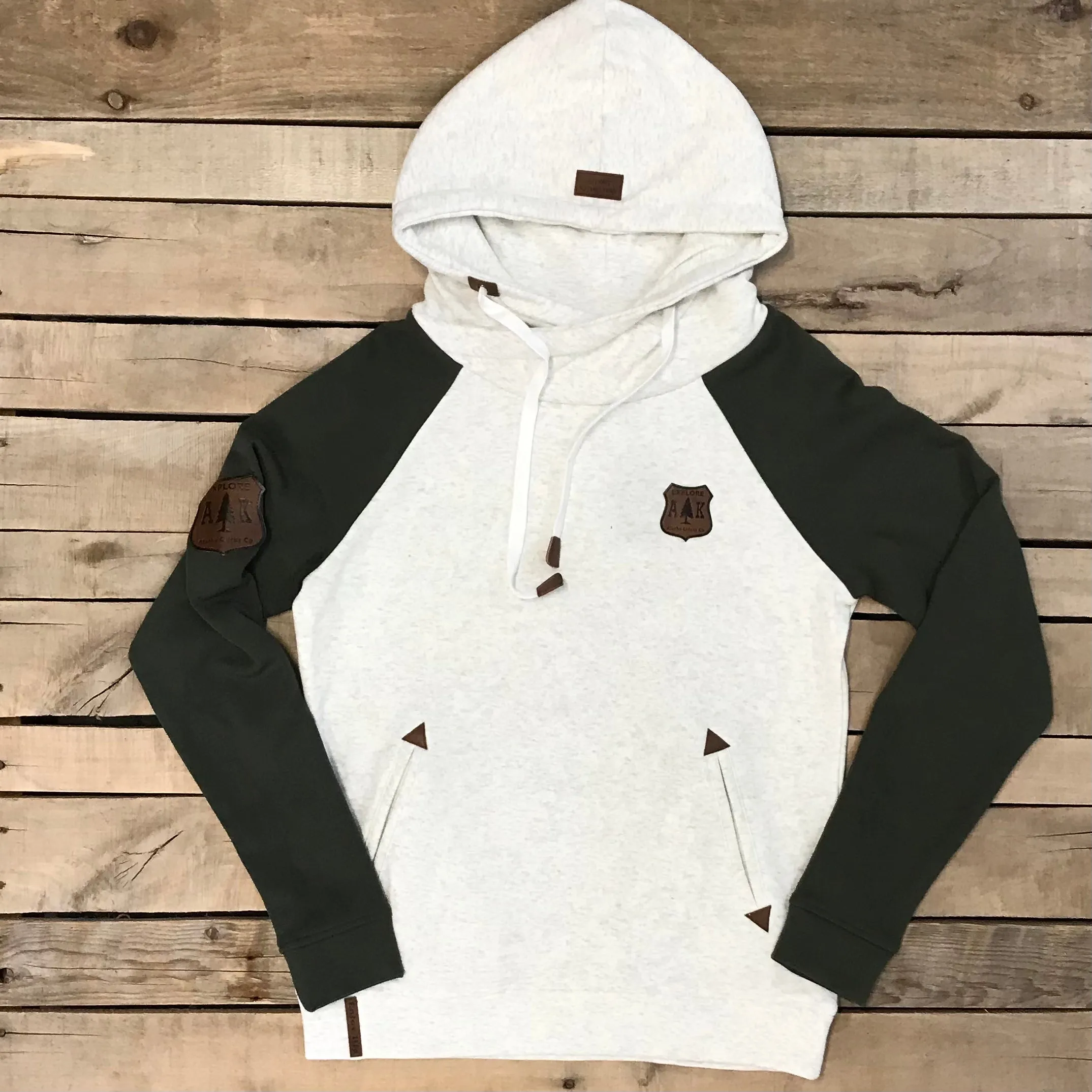 Wholesale Overstock: Two-Toned Hoodies