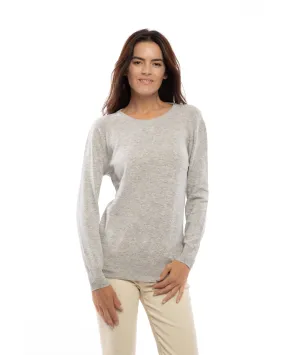 Women's Pure Cashmere Original Crew Neck Sweater Taupe