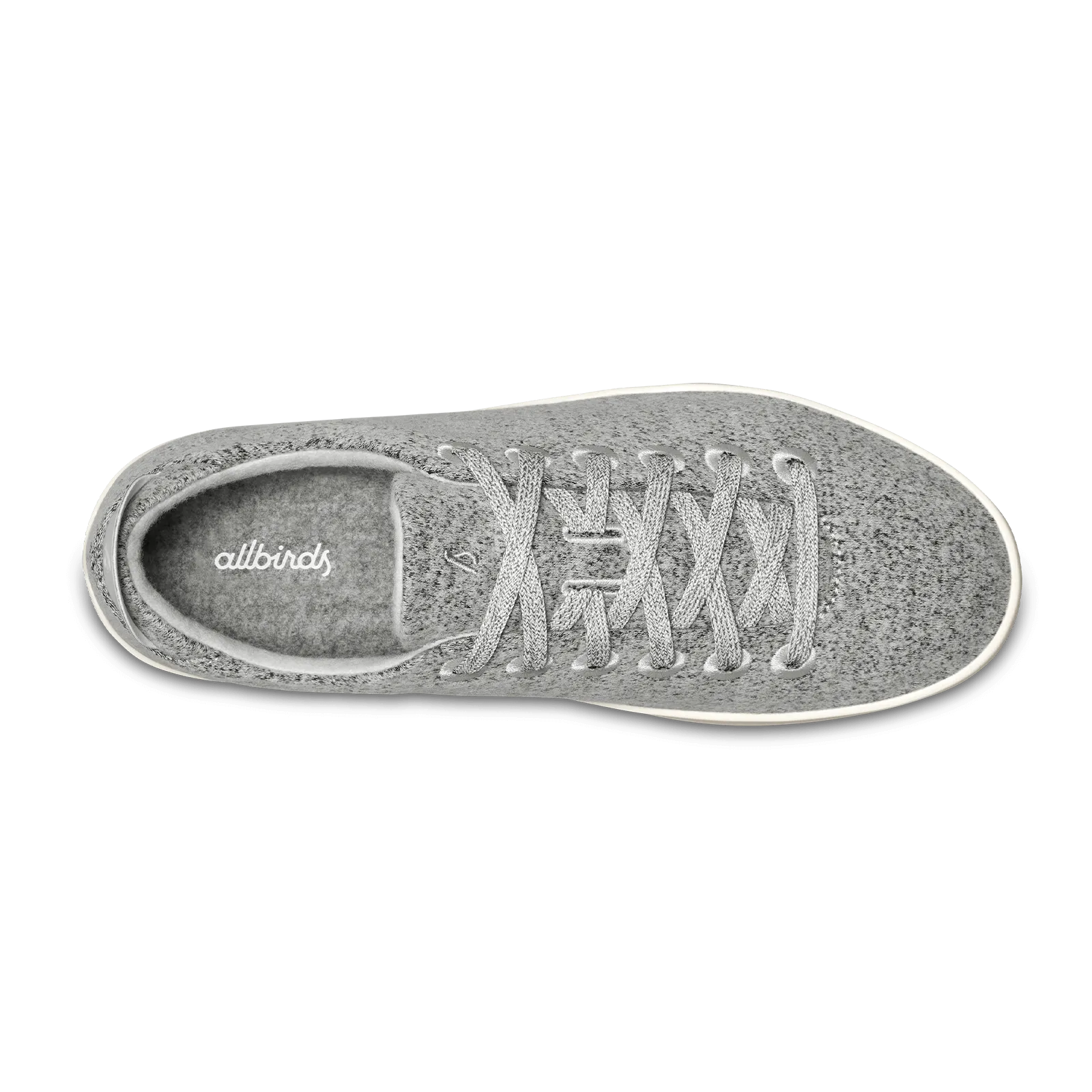 Women's Wool Pipers - Dapple Grey (White Sole)