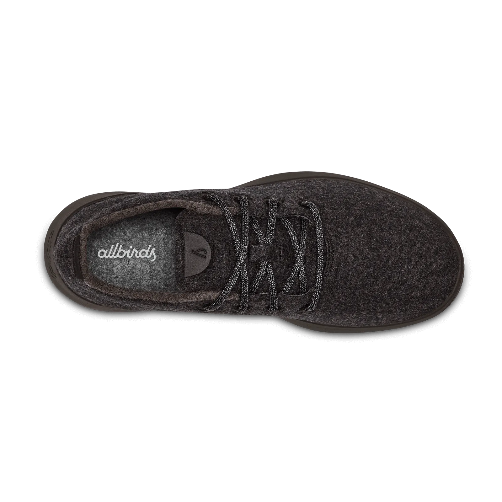 Women's Wool Runners - Natural Black 2 (Black Sole)