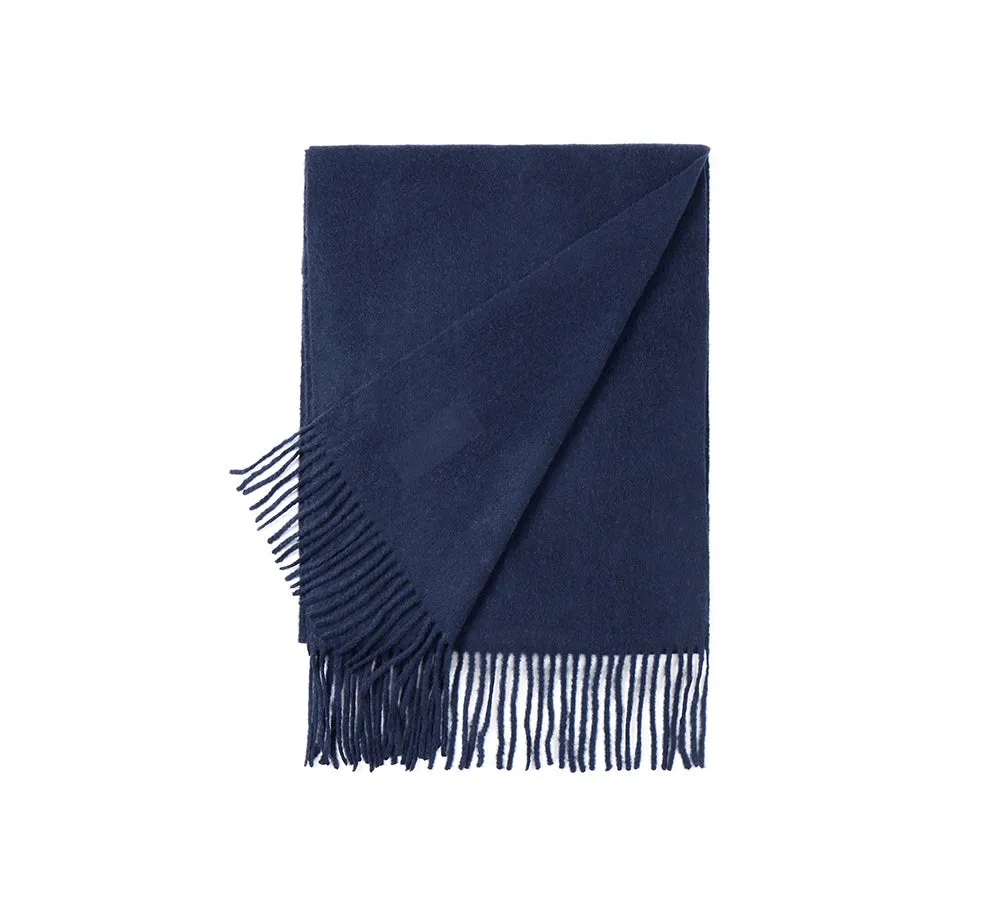 Wool Blend Sora Plain Scarf