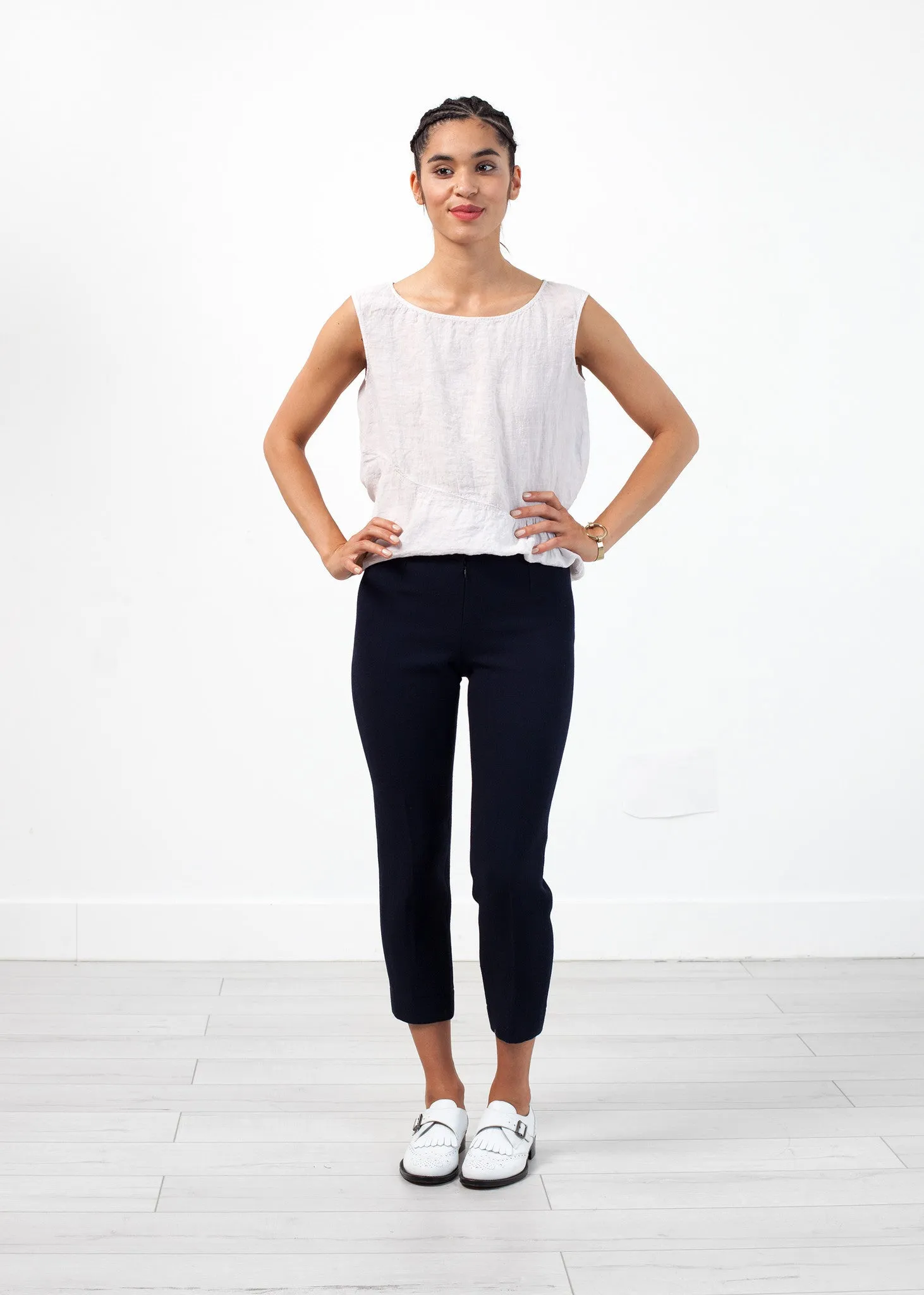 Wool Crepe Pant -UEB